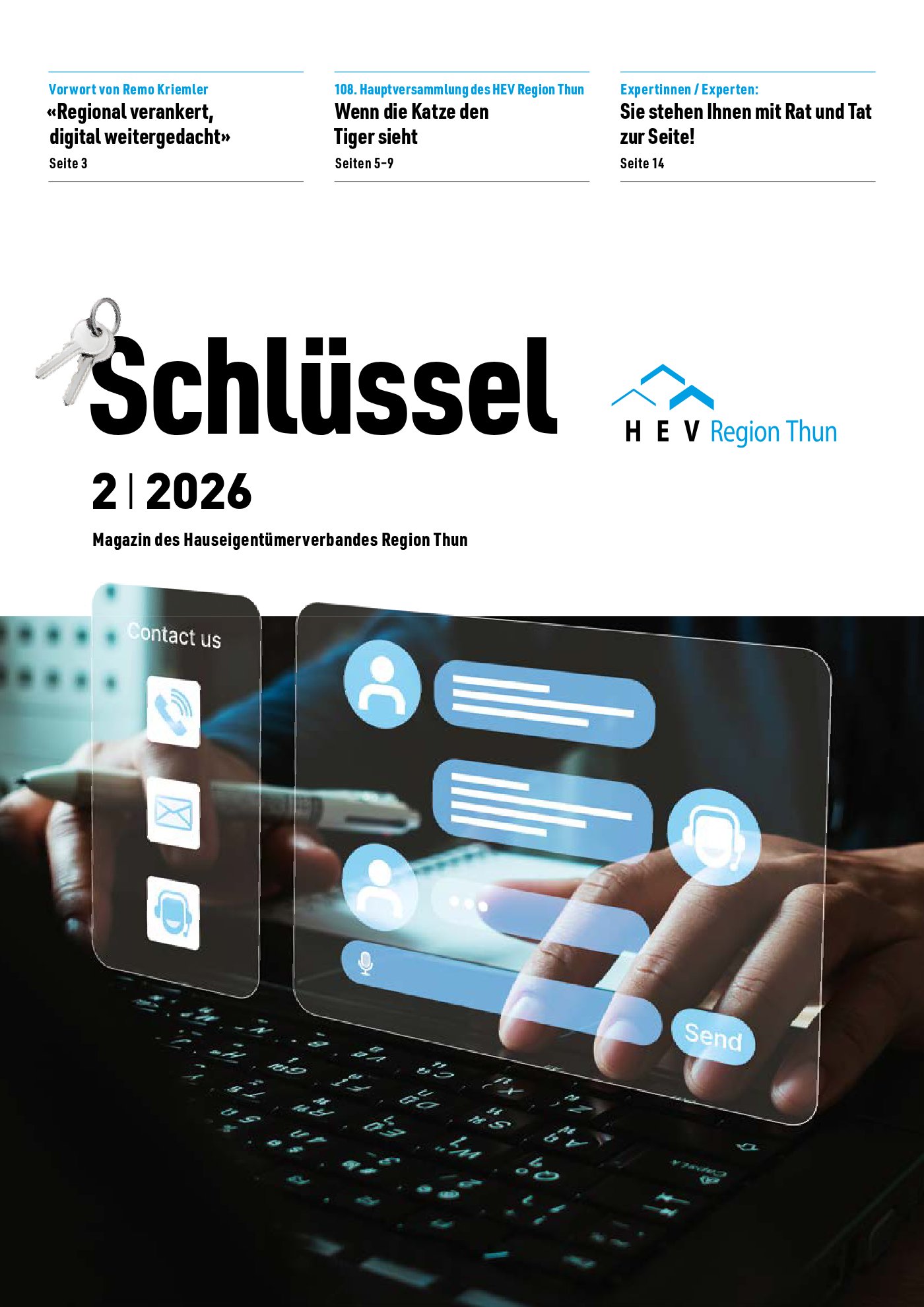 Titelseite Schlüssel 2 I 2026